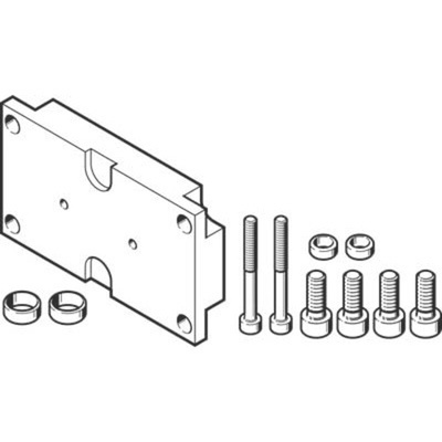 Festo Adapter DHAA-G-G3-25-B6-14, For Use With Pneumatic Grippers