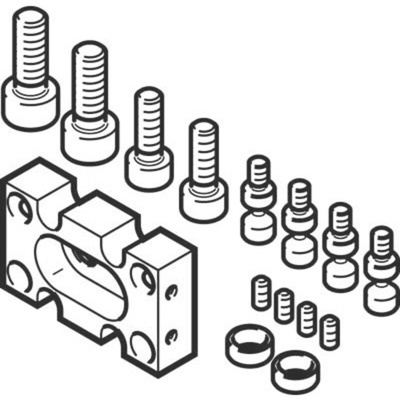 Festo Adapter DHAA-G-G6-8-B11-16, For Use With Handling Unit