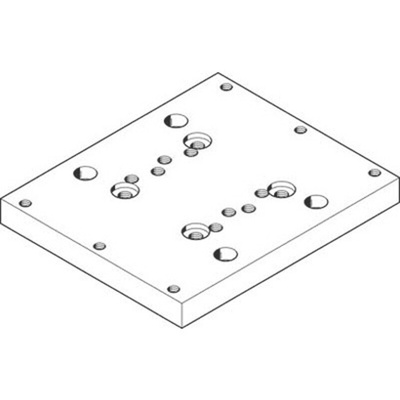 Festo Adapter HAPB-32/40, For Use With Pneumatic Cylinder & Actuator