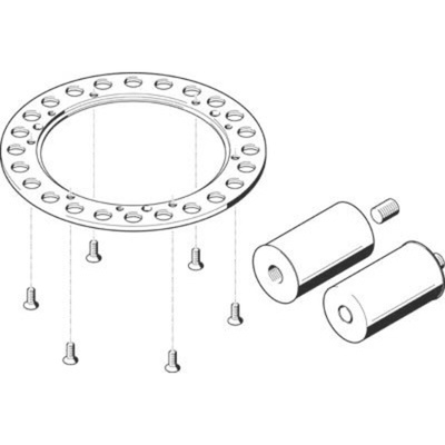 Festo Connection Kit DADM-CK-220-24, For Use With Pneumatic Cylinder & Actuator
