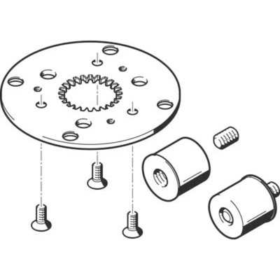 Festo Connection Kit DADM-CK-90-4, For Use With Pneumatic Cylinder & Actuator