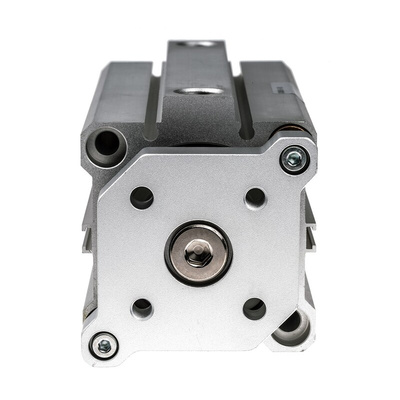 SMC Pneumatic Guided Cylinder - 50mm Bore, 100mm Stroke, CQM Series, Double Acting