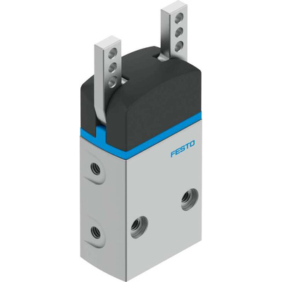 Festo 2 Finger Double Action Pneumatic Gripper, DHWS-10-A, Angle Gripping Type