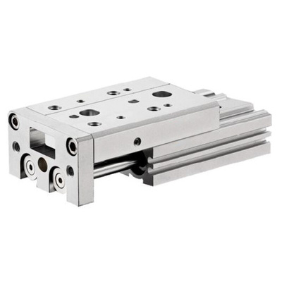 RS PRO Pneumatic Guided Cylinder - 12mm Bore, 50mm Stroke, ELS Series, Double Acting