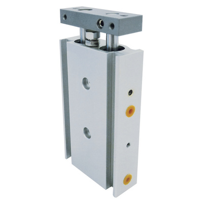 RS PRO Pneumatic Guided Cylinder - 10mm Bore, 10mm Stroke, EXS Series, Double Acting