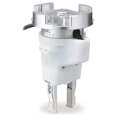 SMC 2 Finger Double Action Pneumatic Gripper, JMHZ2-16D-X7400B-ASSISTA-P, Parallel Gripping Type