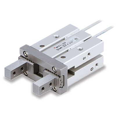 SMC 2 Finger Double Action Pneumatic Gripper, MHZ2-40D3, Parallel Gripping Type
