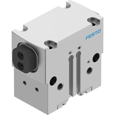 Festo 2 Finger Double Action Pneumatic Gripper, HGPD-20-A-G1, Parallel Gripping Type