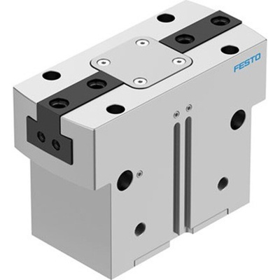 Festo 2 Finger Double Action Pneumatic Gripper, HGPT-63-A-B-F-G2, Parallel Gripping Type