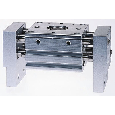 SMC 2 Finger Double Action Pneumatic Gripper, MHL2-25D2, Parallel Gripping Type