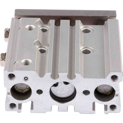 SMC Pneumatic Guided Cylinder - 12mm Bore, 20mm Stroke, MGP Series, Double Acting