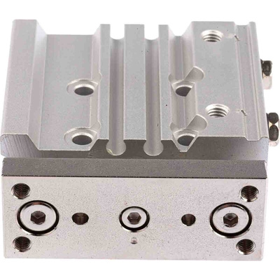 SMC Pneumatic Guided Cylinder - 12mm Bore, 20mm Stroke, MGP Series, Double Acting