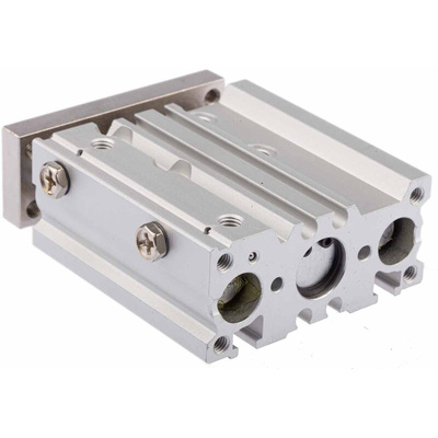 SMC Pneumatic Guided Cylinder - 12mm Bore, 30mm Stroke, MGP Series, Double Acting