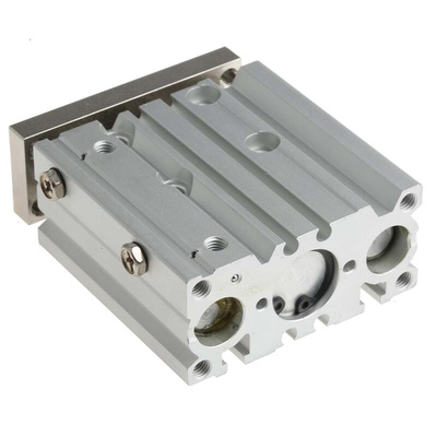 SMC Pneumatic Guided Cylinder - 16mm Bore, 30mm Stroke, MGP Series, Double Acting