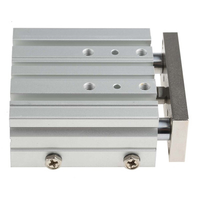 SMC Pneumatic Guided Cylinder - 16mm Bore, 30mm Stroke, MGP Series, Double Acting