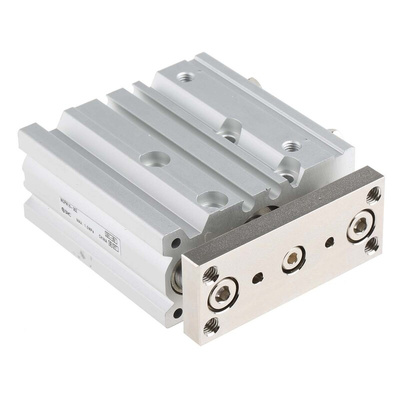 SMC Pneumatic Guided Cylinder - 16mm Bore, 30mm Stroke, MGP Series, Double Acting