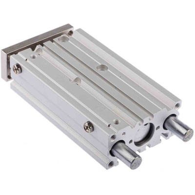 SMC Pneumatic Guided Cylinder - 16mm Bore, 75mm Stroke, MGP Series, Double Acting