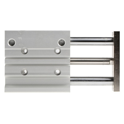 SMC Pneumatic Guided Cylinder - 20mm Bore, 50mm Stroke, MGP Series, Double Acting