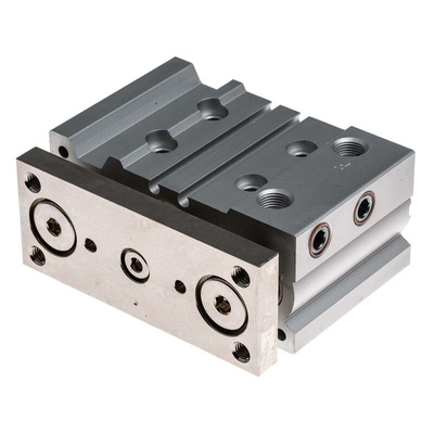 SMC Pneumatic Guided Cylinder - 25mm Bore, 20mm Stroke, MGP Series, Double Acting