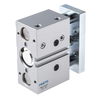 Festo Pneumatic Guided Cylinder - 170854, 32mm Bore, 20mm Stroke, DFM Series, Double Acting