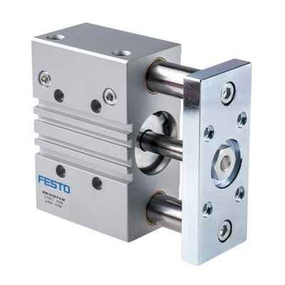 Festo Pneumatic Guided Cylinder - 170871, 50mm Bore, 25mm Stroke, DFM Series, Double Acting