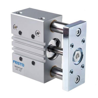 Festo Pneumatic Guided Cylinder - 170884, 63mm Bore, 200mm Stroke, DFM Series, Double Acting
