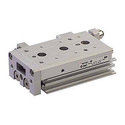 SMC Pneumatic Guided Cylinder - 16mm Bore, 40mm Stroke, MXS Series, Double Acting