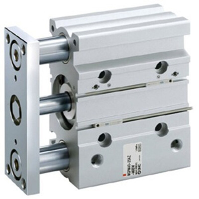 SMC Pneumatic Guided Cylinder - 16mm Bore, 175mm Stroke, MGPL Series, Double Acting