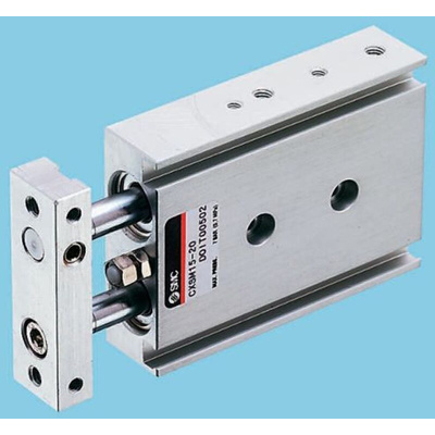 SMC Pneumatic Guided Cylinder - 20mm Bore, 30mm Stroke, CXSM Series