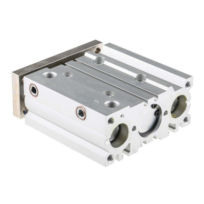 SMC Pneumatic Guided Cylinder - 25mm Bore, 50mm Stroke, MGP Series, Double Acting