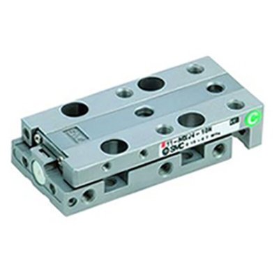 SMC Pneumatic Guided Cylinder - 8mm Bore, 20mm Stroke, MXJ Series, Double Acting