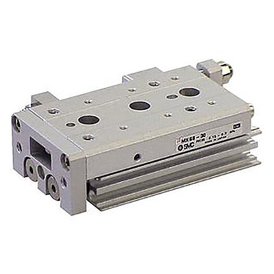 SMC Pneumatic Guided Cylinder - 16mm Bore, 125mm Stroke, MXS Series, Double Acting