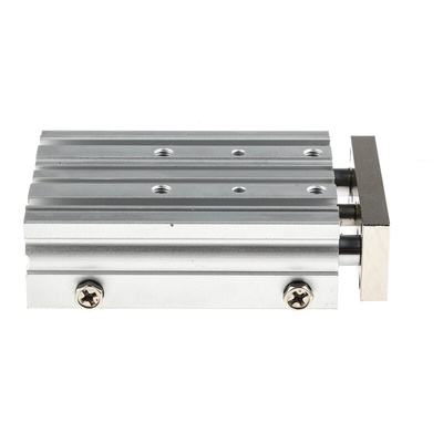 SMC Pneumatic Guided Cylinder - 12mm Bore, 50mm Stroke, MGP-Z Series, Double Acting