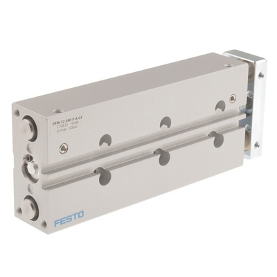 Festo Pneumatic Guided Cylinder - 170831, 12mm Bore, 100mm Stroke, DFM Series, Double Acting