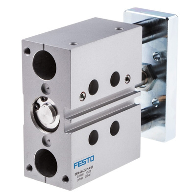Festo Pneumatic Guided Cylinder - 170841, 20mm Bore, 25mm Stroke, DFM Series, Double Acting