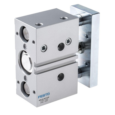 Festo Pneumatic Guided Cylinder - 170929, 32mm Bore, 20mm Stroke, DFM Series, Double Acting