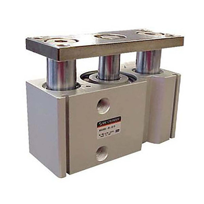 SMC Pneumatic Guided Cylinder - 25mm Bore, 50mm Stroke, MGQ Series, Double Acting