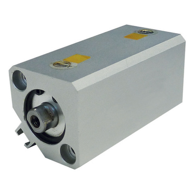 RS PRO Pneumatic Cylinder - 16mm Bore, 10mm Stroke, SQN Series, Single Acting with Return Spring Acting