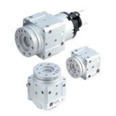 Rotary table, high precision type, vane style, magnetic, nominal size 1, 180 degree rotation angle