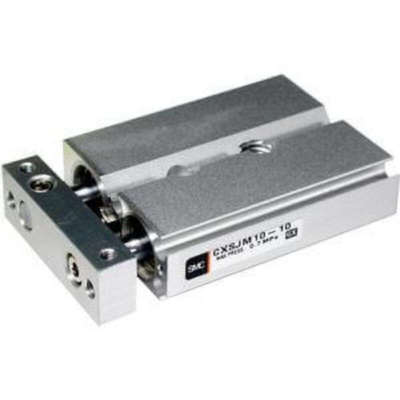 SMC Pneumatic Guided Cylinder - CXSJM10, 10mm Bore, 30mm Stroke, CXSJ Series, Double Acting