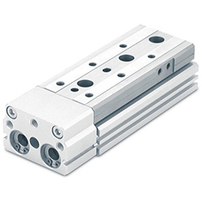 SMC Pneumatic Compact Cylinder - 12mm Bore, 10mm Stroke, MXQ Series, Double Acting