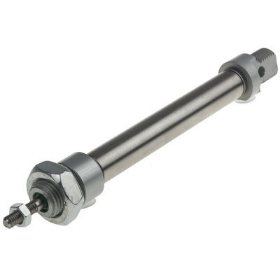 RS PRO Pneumatic Piston Rod Cylinder - 10mm Bore, 50mm Stroke, ISO 6432 Series, Double Acting