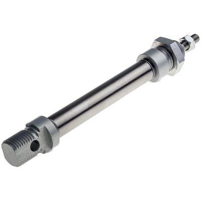 RS PRO Pneumatic Piston Rod Cylinder - 12mm Bore, 50mm Stroke, ISO 6432 Series, Double Acting
