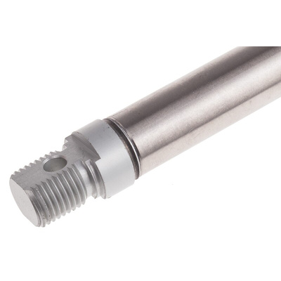 RS PRO Pneumatic Piston Rod Cylinder - 16mm Bore, 160mm Stroke, ISO 6432 Series, Double Acting