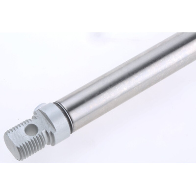 RS PRO Pneumatic Piston Rod Cylinder - 16mm Bore, 200mm Stroke, ISO 6432 Series, Double Acting