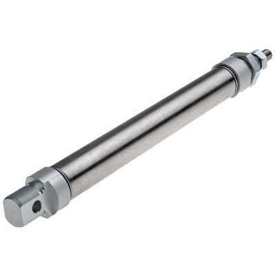 RS PRO Pneumatic Roundline Cylinder - 25mm Bore, 160mm Stroke, ISO 6432 Series, Double Acting