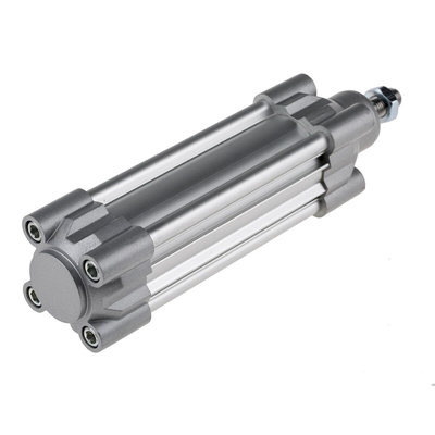 RS PRO Pneumatic Piston Rod Cylinder - 40mm Bore, 80mm Stroke, CDEM Series, Double Acting