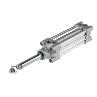 RS PRO Pneumatic Piston Rod Cylinder - 40mm Bore, 80mm Stroke, CDEM Series, Double Acting