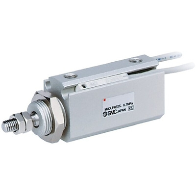 SMC Pneumatic Piston Rod Cylinder - 10mm Bore, 10mm Stroke, CJP2 Series, Double Acting