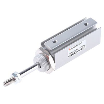 SMC Pneumatic Piston Rod Cylinder - 10mm Bore, 15mm Stroke, CJP2 Series, Double Acting